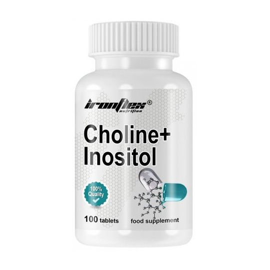 IronFlex Холін+Інозит 100 таб (Choline+Inositol) 21047-01 фото