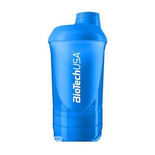 Shaker Wave + 3 in 1 (500 ml, Schocking Blue) 06595-01 фото