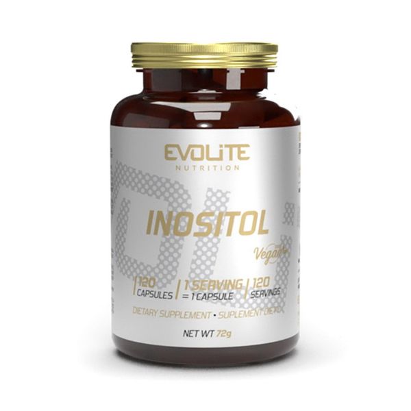 Evolite Nutrition Інозитол 120 рослинних капс (Inositol) 22243-01 фото