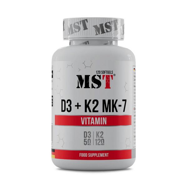 Вітамін D3 MST Vitamin D3 + K2 MK-7 22970-01 фото