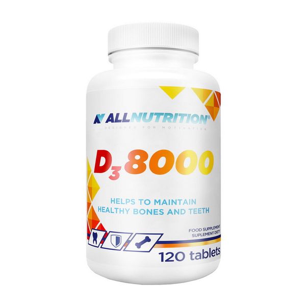 All Nutrition D3 8000 (120 tab) 21602-01 фото